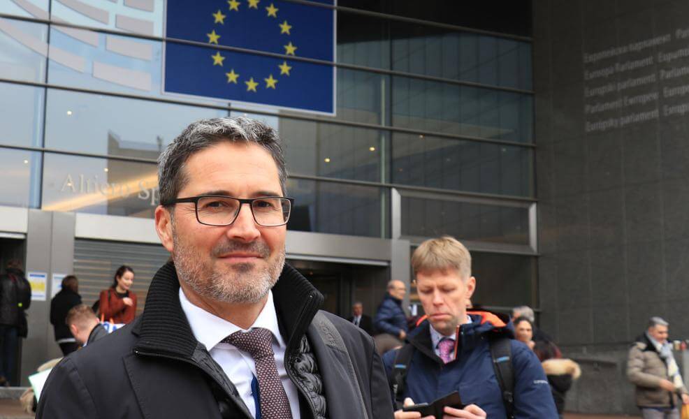 Landeshauptmann Arno Kompatscher in Brüssel