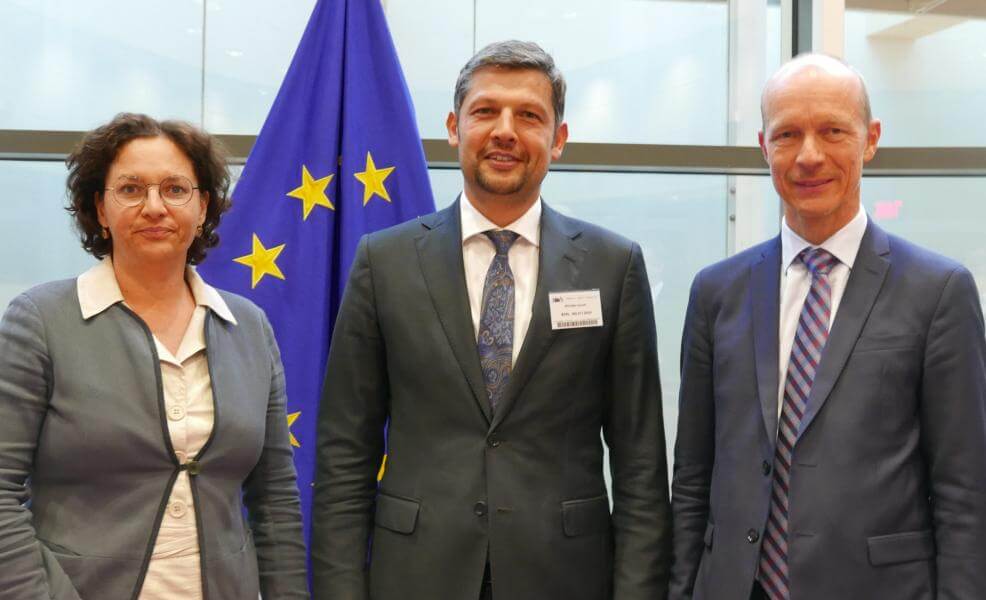 Von links: Elisabeth Werner, Daniel Alfreider und Herald Ruijters