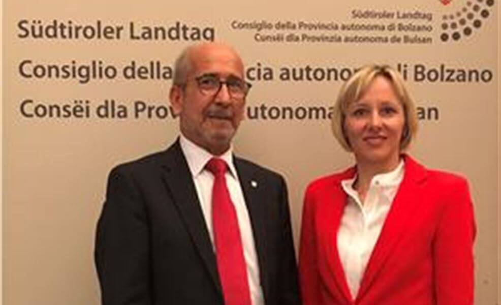 L.-Abg. Helmuth Renzler und L.-Abg. Magdalena Amhof
