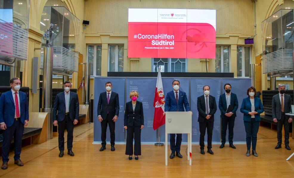 Vorstellung der Corona-Hilfen für Unternehmen und Familien
