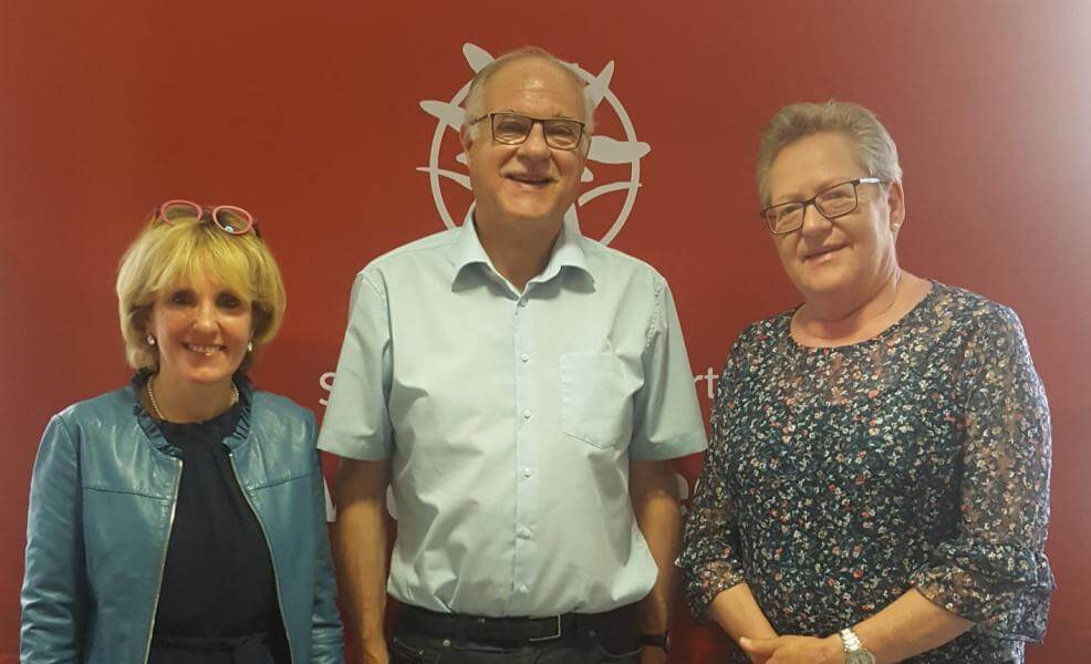 Waltraud Deeg, Otto von Dellemann und Paula Bacher