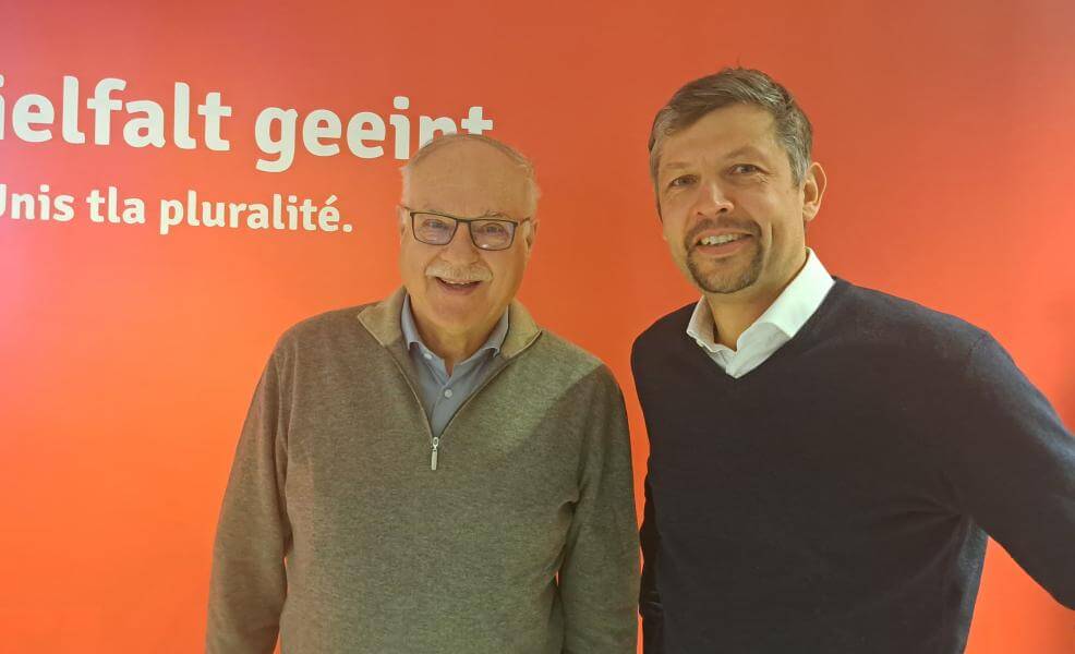 Otto von Dellemann und Daniel Alfreider