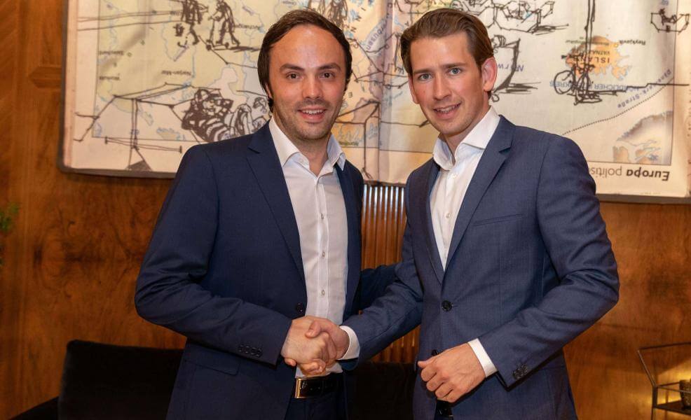 Philipp Achammer (links) und Sebastian Kurz