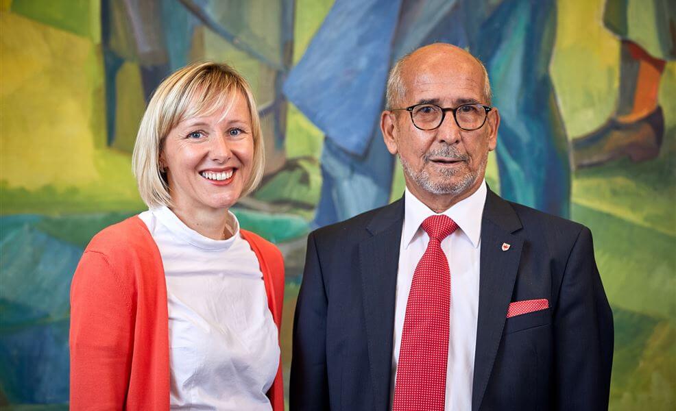 Magdalena Amhof und Helmuth Renzler