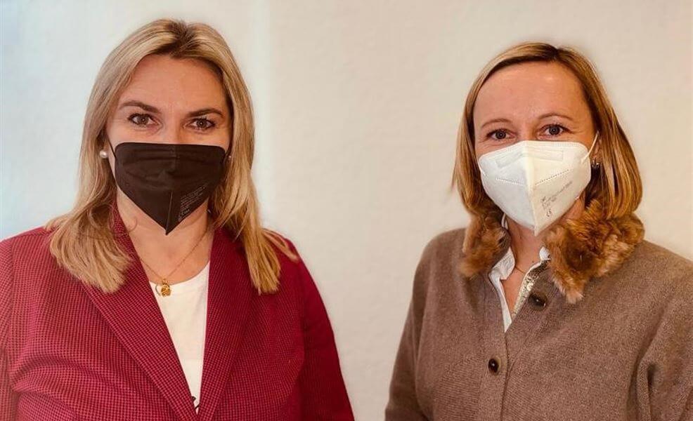 K.-Abg. Renate Gebhard und L.-Abg. Magdalena Amhof