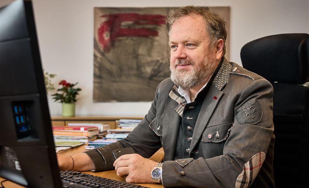 SVP-Fraktionsvorsitzender Gert Lanz