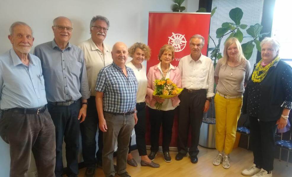 Heinrich Schupfer, Otto von Dellemann, Karl Spergser, Josef Trogmann, Rosmarie Pamer, Traudl Tschenett Gösch, Karl Bachmann, Anna Spögler, Annelies Wolf Erlacher
