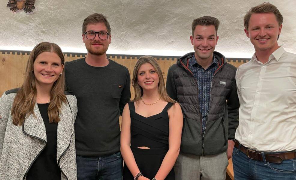 Ingrid Kusstatscher, Jonas Dorfmann, Lia Vontavon, Moritz Oberhofer, Peter Natter