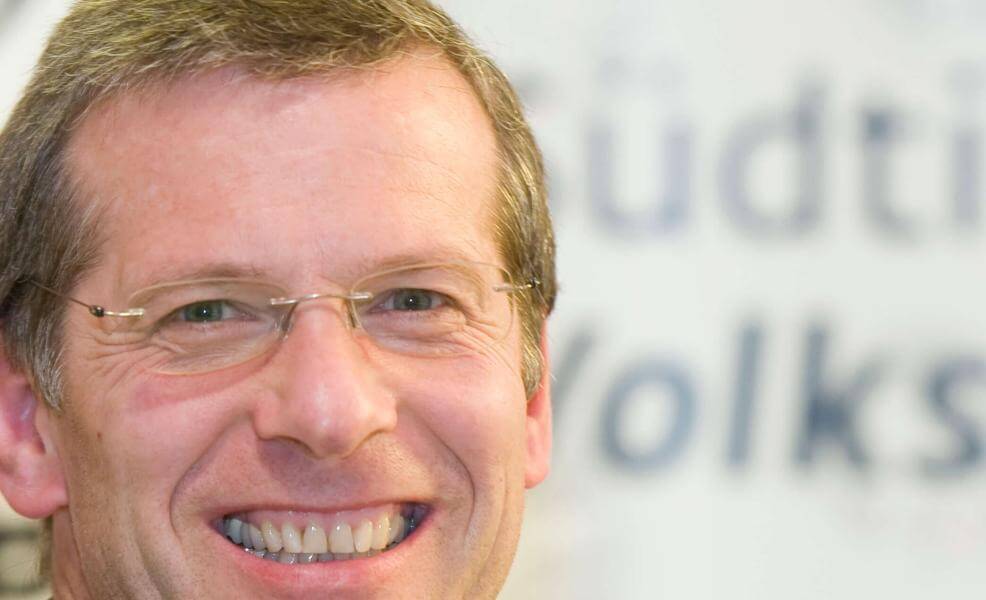 SVP-Wirtschaftsvorsitzender Josef Tschöll