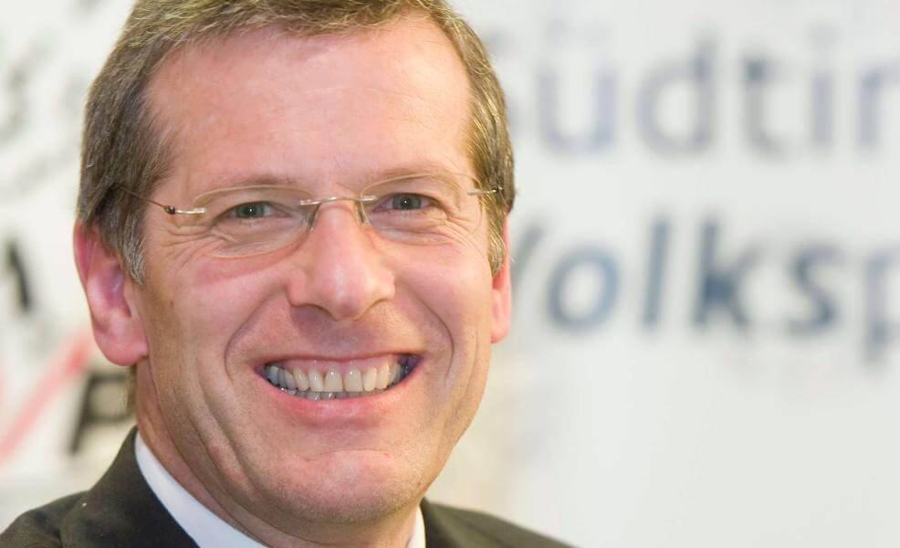 Josef Tschöll, Vorsitzender der SVP-Wirtschaft