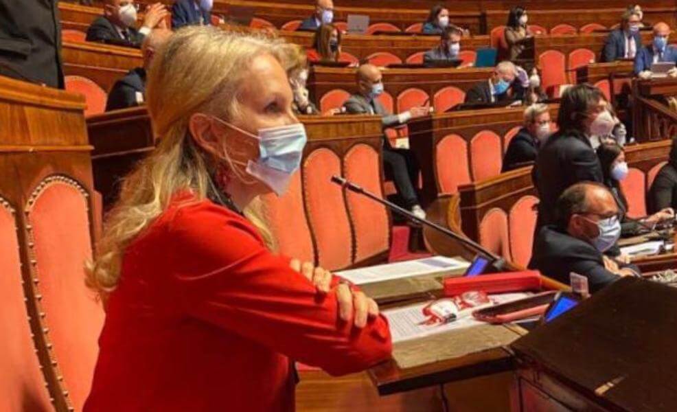 SVP-Senatorin Julia Unterberger, Vorsitzende der Autonomiegruppe (Archivbild)