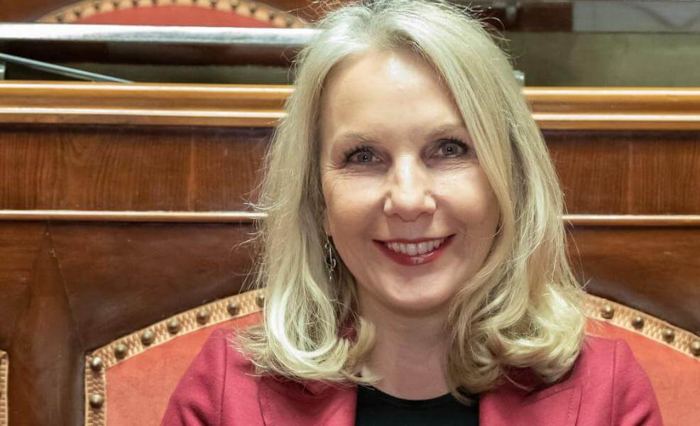 SVP-Senatorin Julia Unterberger