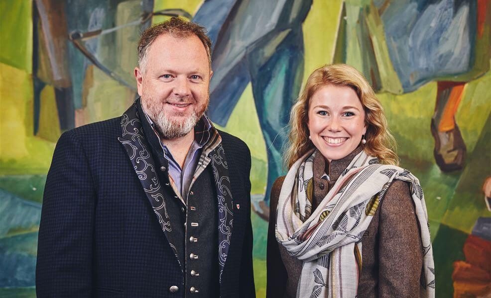 L. Abg. Gert Lanz und Jasmin Ladurner (Archivbild)