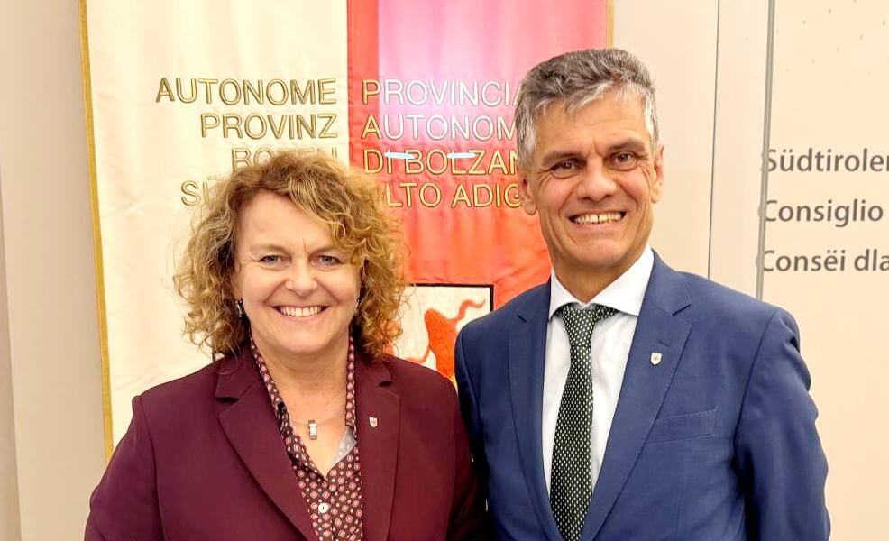 Landesrätin Rosmarie Pamer und Fraktionsvorsitzender Harald Stauder