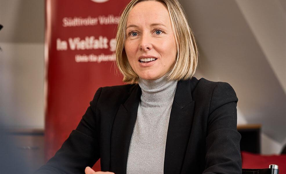 SVP ArbeitnehmerInnenvorsitzende Magdalena Amhof