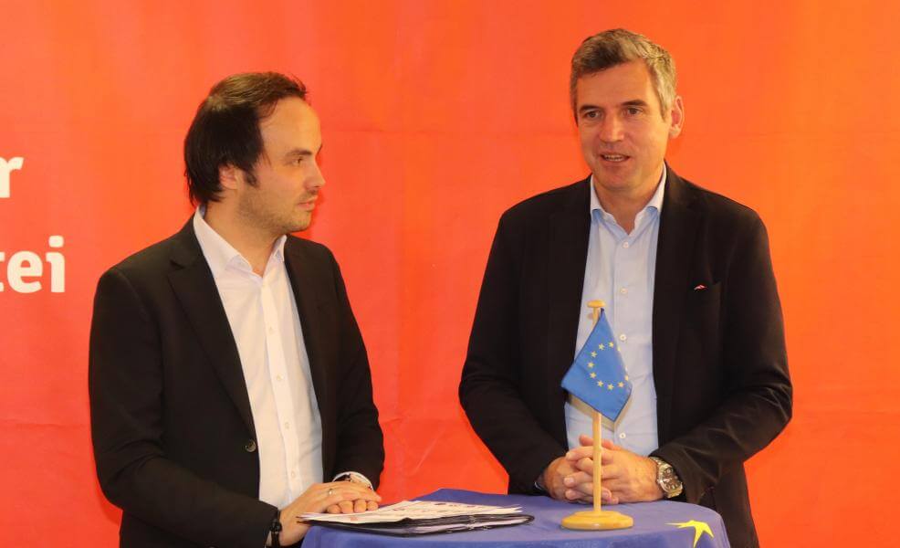 Philipp Achammer (links) und Herbert Dorfmann
