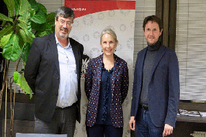 Albrecht Plangger, Julia Unterberger und Zeno Christanell