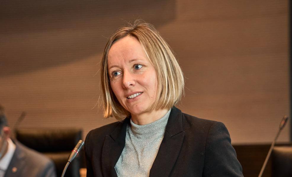 SVP-Fraktionsvorsitzende Magdalena Amhof