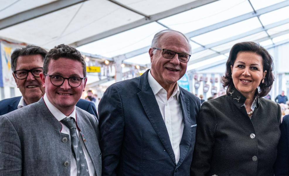 Landesgeschäftsführer des Tiroler Seniorenbundes Christoph Schultes, Landesvorsitzender der Generation 60+ Otto von Dellemann, Landesobfrau des Tiroler Seniorenbundes Patrizia Zoller- Frischauf