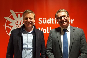 Daniel Gasser und Siegfried Rinner