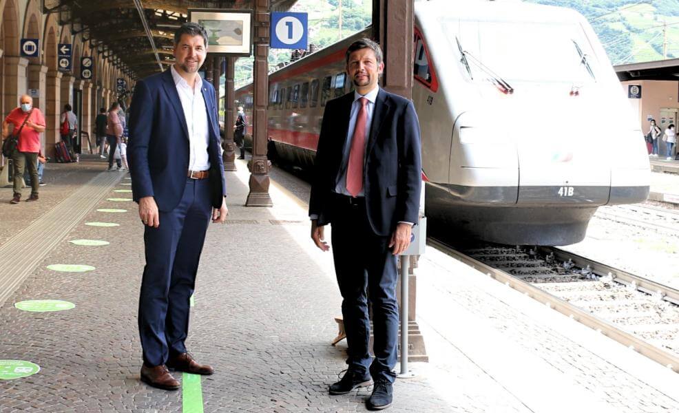 Helmut Tauber (links) und Daniel Alfreider