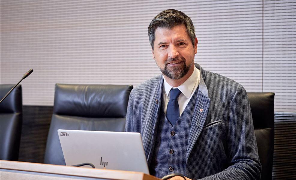 SVP-Landtagsabgeordneter Helmut Tauber