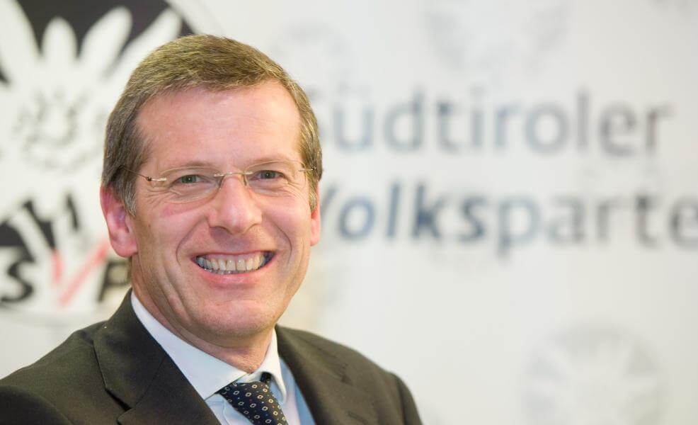 Josef Tschöll, Vorsitzender der SVP-Wirtschaft
