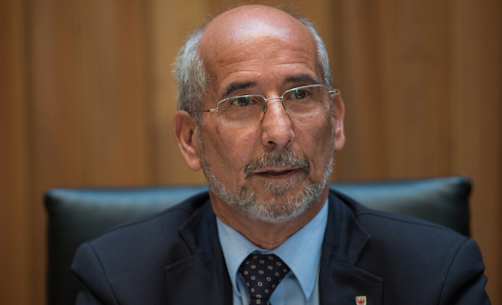 SVP-Landtagsabgeordneter Helmuth Renzler