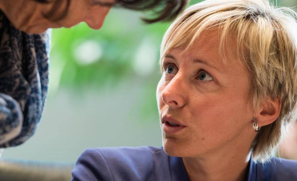 SVP-Landtagsabgeordnete Magdalena Amhof